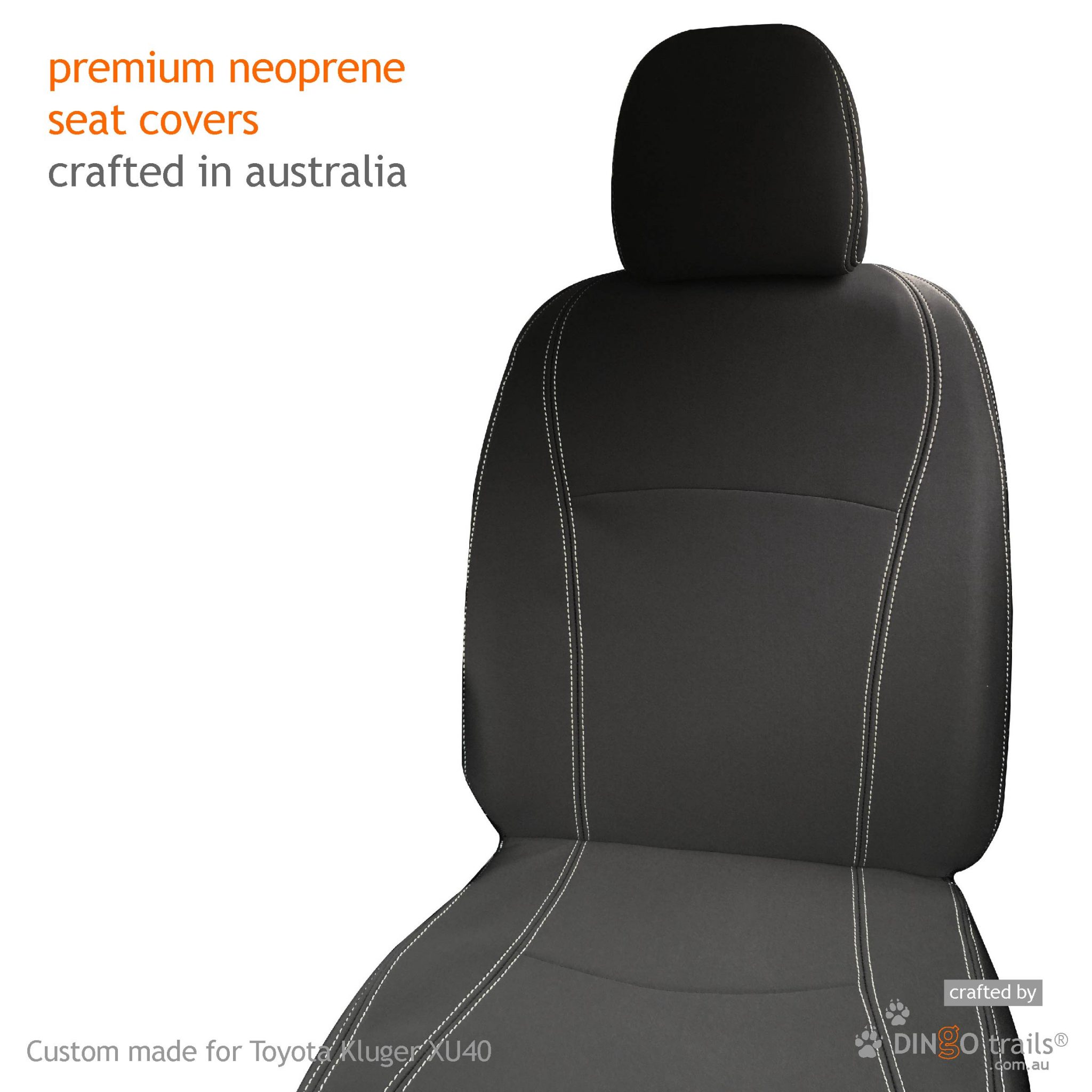 Toyota Kluger (20072014) Full Back Front Seat Covers