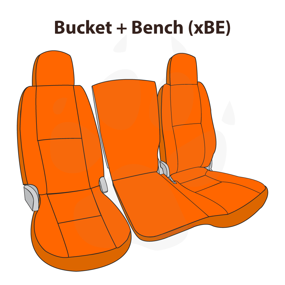 Bucket (HB/FB) + Bench Cover (xBE)